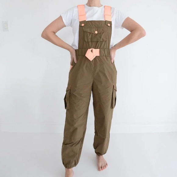 Free People FP Movement Morning Meadow  Onesie Jumpsuit Overalls XS - Picture 2 of 14